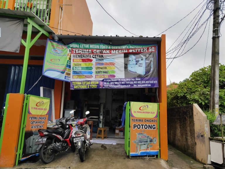 Cv Prima Anugrah sejati Percetakan Bekasi